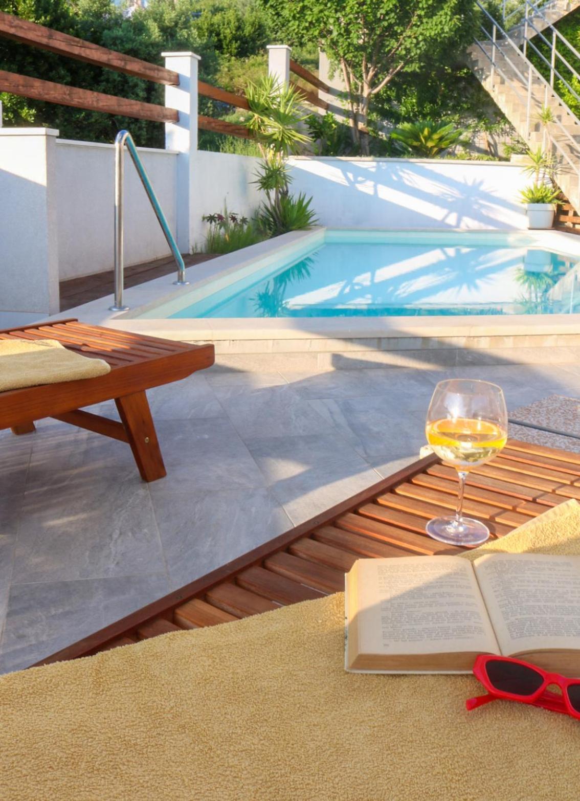 Villa My Rose With A Private Pool Mlini Exterior foto