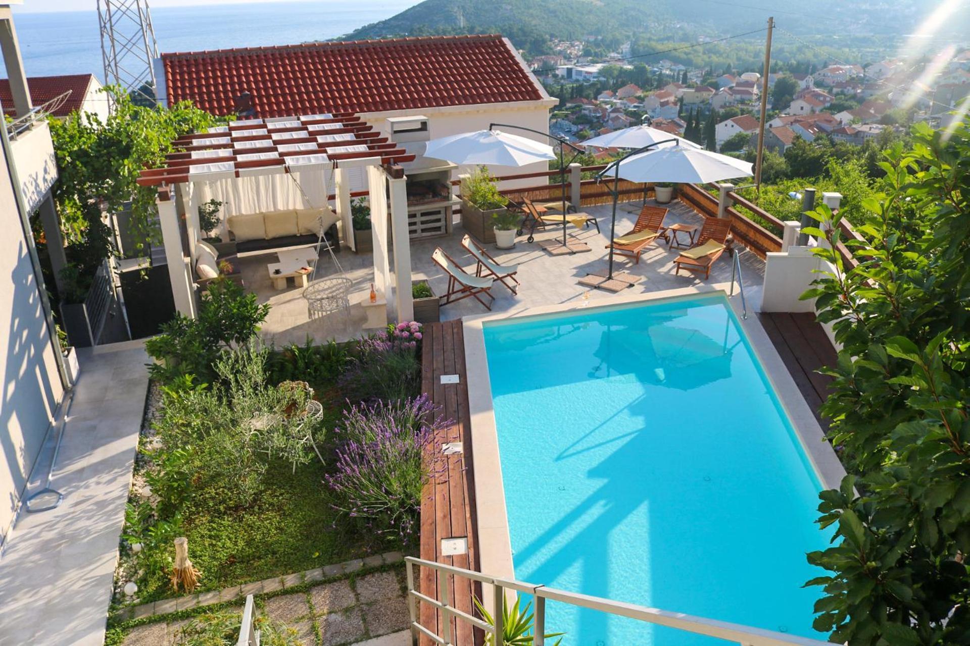 Villa My Rose With A Private Pool Mlini Exterior foto